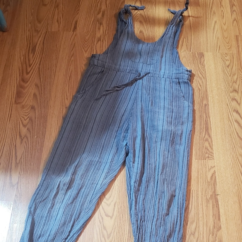 🌍Earthbound cool coveralls with drawstring🌎